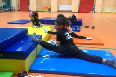 Haftasonu Yapılan Yarışmacı Grubu Cimnastik Antrenmanı
